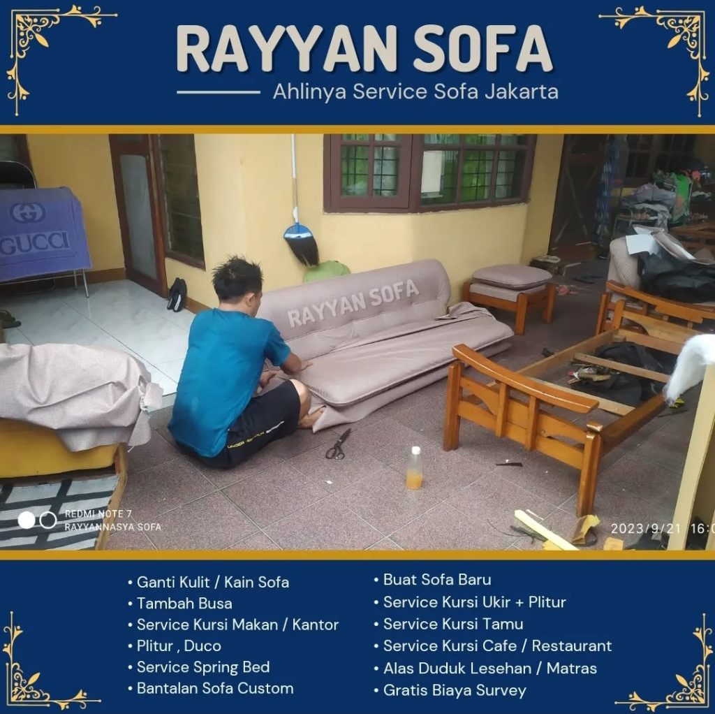 Rayyan Sofa | Jasa Service Sofa